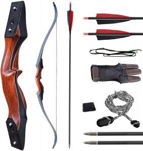JING YUN Archery 60” Recurve Longbow